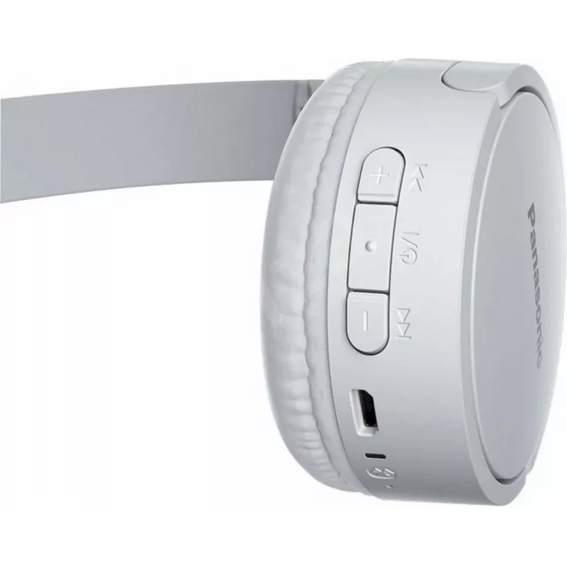 Panasonic RB-HF420BE-W on-ear draadloze Bluetooth-hoofdtelefoon, Wit