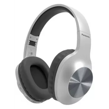 Panasonic RB-HX220BDES draadloze on-ear koptelefoon, Bluetooth, microfoon, XBS, Zilver