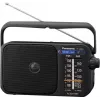 Panasonic RF-2400DEG-K draagbare analoge AM/FM-radio - zwart