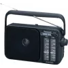 Panasonic RF-2400DEG-K draagbare analoge AM/FM-radio - zwart