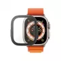 PanzerGlass Full Body screenprotector voor Apple Watch Ultra / Ultra 2 (49 mm) – zwart
