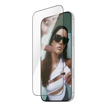 PanzerGlass SAFE beeldschermbeschermfolie voor iPhone 18 Pro Max/17 Pro Max – ultrabreed gehard glas, antibacterieel, 9H hardheid