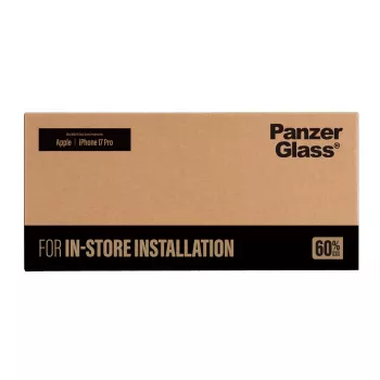 PanzerGlass beeldschermfolie iPhone 2026 Pro | 17 Pro | Ultra-Wide Fit voor FastFit-installatiemachine