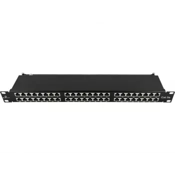 Patchpanel STP Alantec 48 poorten Cat.5E 19 inch 1U