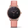 PAUL HEWITT Grand Atlantic Line herenhorloge PHTGARB24M 42mm zwarte wijzerplaat leren band