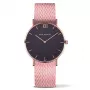Paul Hewitt Sailor Line Unisex quartz horloge 39mm Roségoud RVS mesh PH-SA-RSTB27S