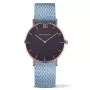 Paul Hewitt Sailor Line Unisex quartz horloge 39mm roségoud RVS mesh