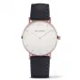 Paul Hewitt Sailor Line unisex horloge PH-SA-RSTW11S 39mm roségoud grijs leer