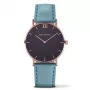 PAUL HEWITT Unisex Sailor Line Quartz horloge 39mm Roségoud RVS mesh PH-SA-RSTB23M