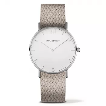 PAUL HEWITT Unisex polshorloge PH-SA-SSTW25S 39mm roestvrijstaal mesh