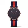 PAUL HEWITT Unisex horloge PH-SARSTBNR20 39mm Roségoud RVS mesh