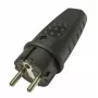 PAWBOL D.3158L LUX draagbare rubberen netstekker 250V 16A IP44 Schuko