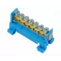 PAWBOL E.4023 laagprofiel rijklem 7-polig blauw 4mm² 24A 450V