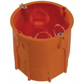 PAWBOL PK60 Lux diepe inbouwdoos met schroeven, oranje