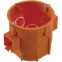 PAWBOL PK60 Lux diepe aftakdoos met schroeven, oranje - A.0006LP