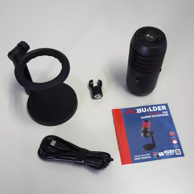 PCBuilder CAST CORE USB-gamingmicrofoon