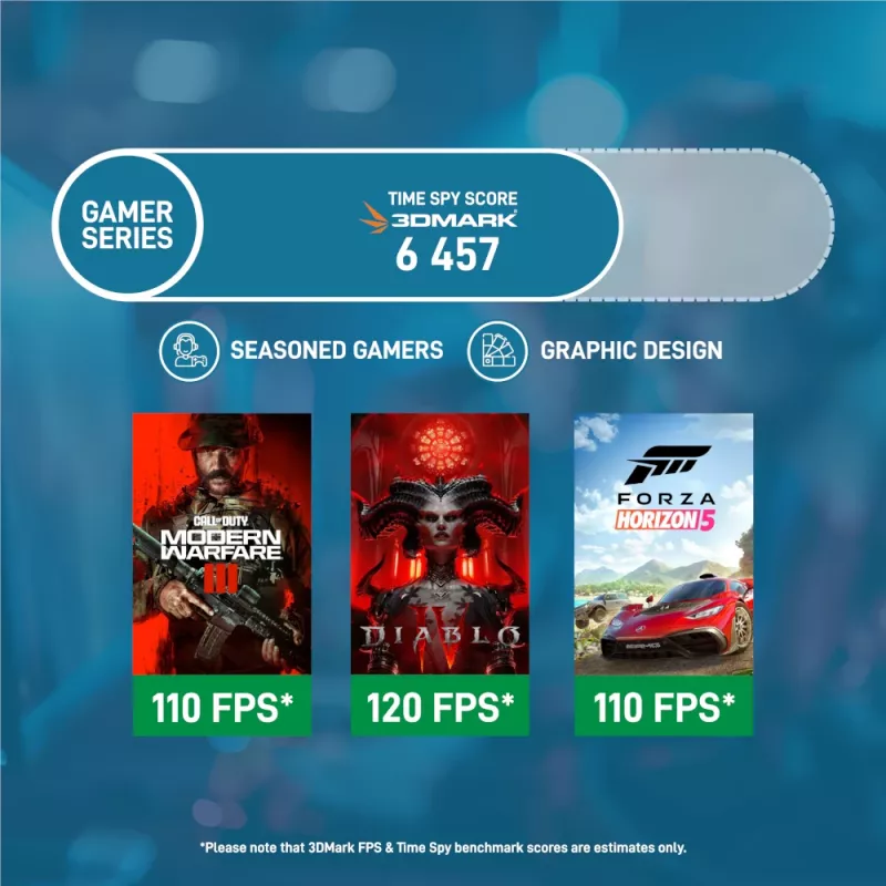 PCBuilder SENTINEL gaming-pc, AMD Ryzen 5 5600XT, GeForce RTX 3050 6GB, 16GB DDR4, 1TB NVMe SSD, Windows 11