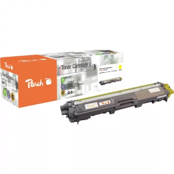 PEACH 111928 gele tonerpatroon (compatibel met Brother TN-246Y)