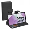 PEDEA Book Cover Classic voor Samsung Galaxy A36/A56 5G - zwart