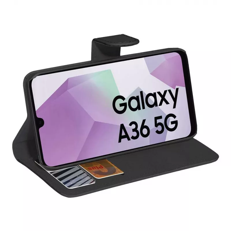 PEDEA Book Cover Classic voor Samsung Galaxy A36/A56 5G - zwart
