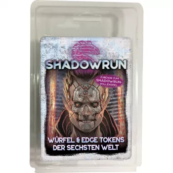 PEGASUS Shadowrun: dobbelstenen & Edge-markers van de Zesde Wereld