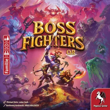 Pegasus Spiele Boss Fighters QR coöperatief kaartspel (51270G)