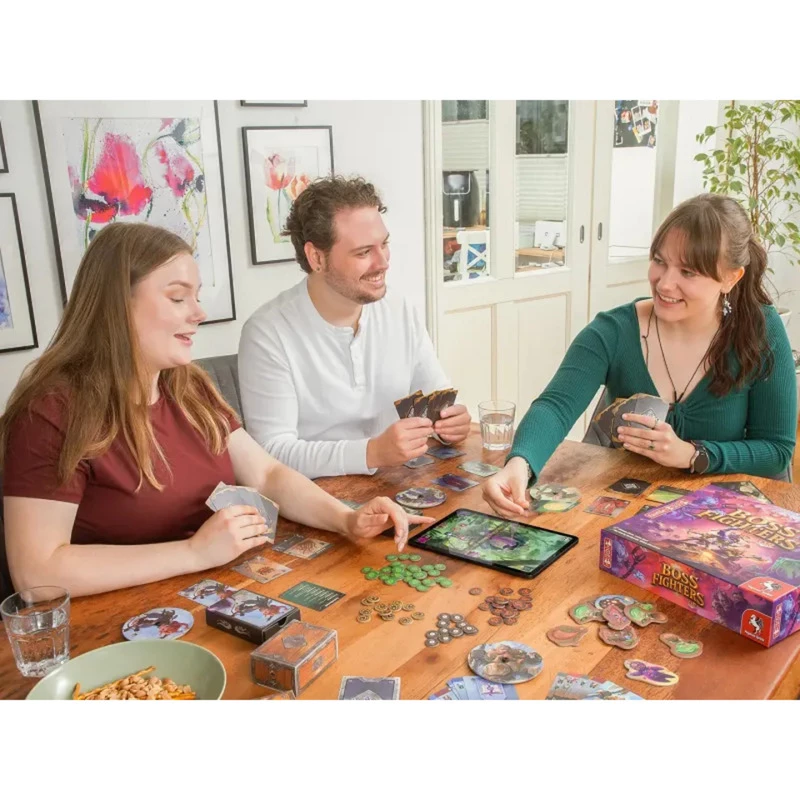 Pegasus Spiele Boss Fighters QR coöperatief kaartspel (51270G)