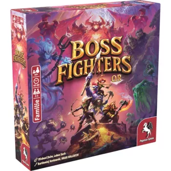 Pegasus Spiele Boss Fighters QR coöperatief kaartspel (51270G)