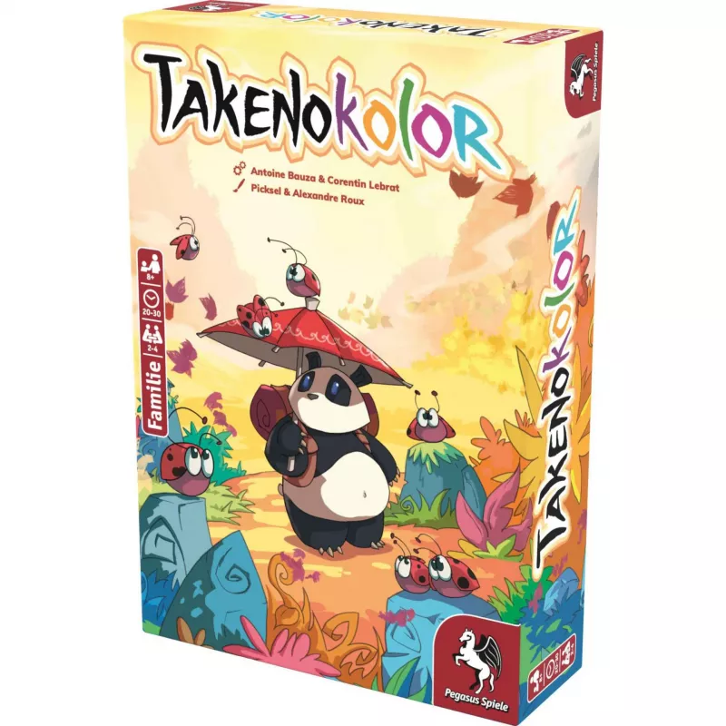 Pegasus Spiele gezinsspel Takenokolor