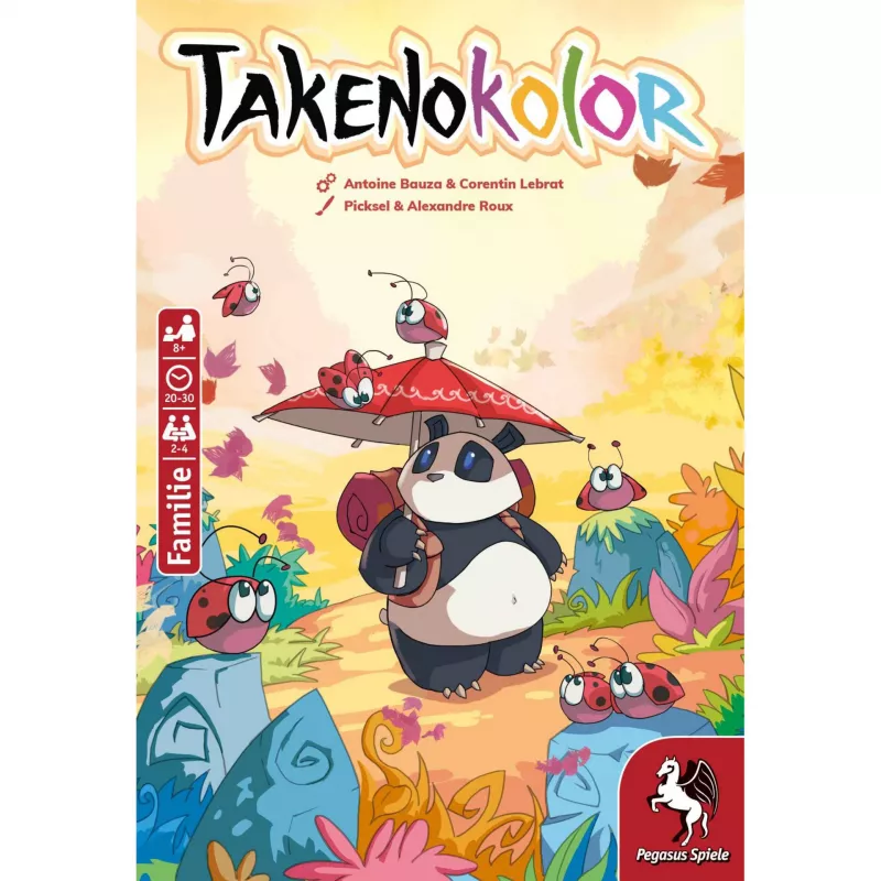 Pegasus Spiele gezinsspel Takenokolor