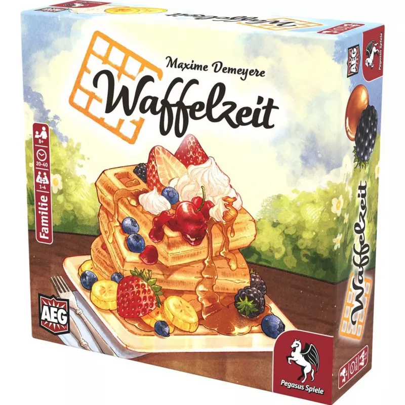 PEGASUS Waffle Time Hart-wafelijzer, 930 W, Antiaanbak, RVS