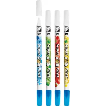 Pelikan 671727 permanentmarker-set, verschillende kleuren, ronde punt, 1-2 mm schrijfbreedte, 50 stuks