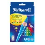 Pelikan 700627 kleurpotloden - set met 12 verschillende kleuren