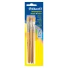 Pelikan 720409 platte penseel maat 9, zilver, 10 stuks