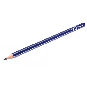 Pelikan 978783 2B zeskant grafietpotlood, blauw, FSC-gecertificeerd hout, Duitsland, blisterverpakking