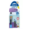 Pelikan griffix Neon Black linkshandige rollerbalpen - roze 821018