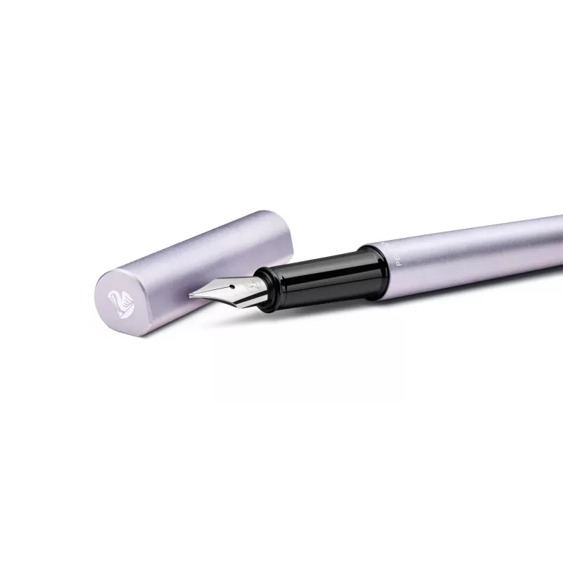 Pelikan Ineo Elements vulpen Lavender Scent, mat geëloxeerd aluminium, gepolijste RVS-pen M 300009908