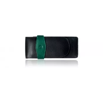 Pelikan TG32 echtleren pennenetui zwart-groen 924092