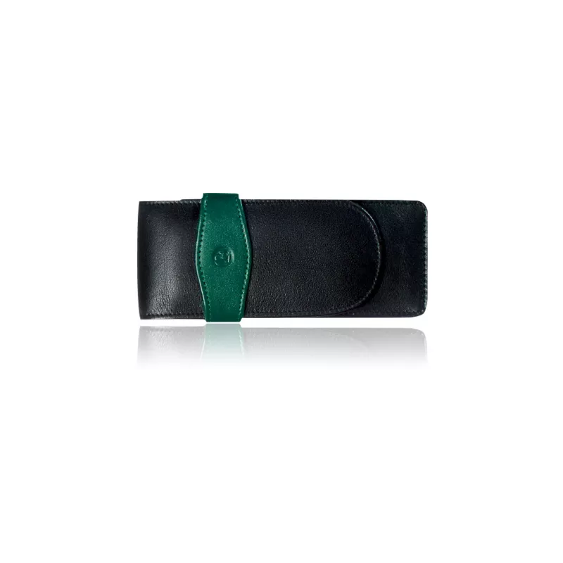 Pelikan TG32 echtleren pennenetui zwart-groen 924092