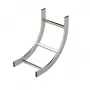 Peltaco KSVI-300 R=300 HDG ladder verticale binnenbocht 90° 300mm breedte