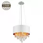 Hanglamp Port 19186P-M 4x40W E14 chroom