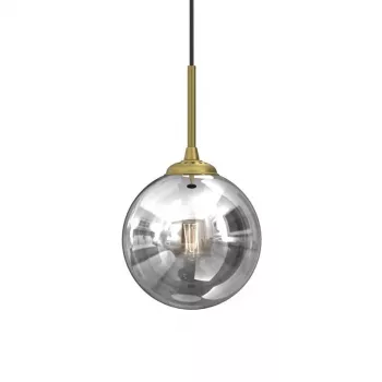 Hanglamp Bursa E14 zwart/goud