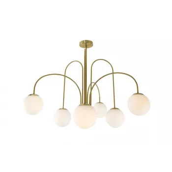 hanglamp KAFF 6XE27 goud