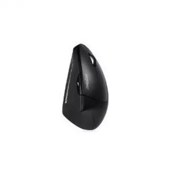 Perixx PERIMICE-713 draadloze ergonomische verticale muis, rechtshandig, optisch, 2000 DPI, 2,4 GHz, nano-ontvanger, zwart