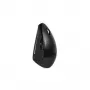 Perixx PERIMICE-713 draadloze ergonomische verticale muis, rechtshandig, optisch, 2000 DPI, 2,4 GHz, nano-ontvanger, zwart