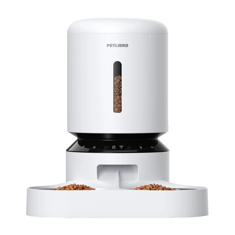 PETLIBRO Granary voerbak met dubbele bak, WiFi, 5L, wit