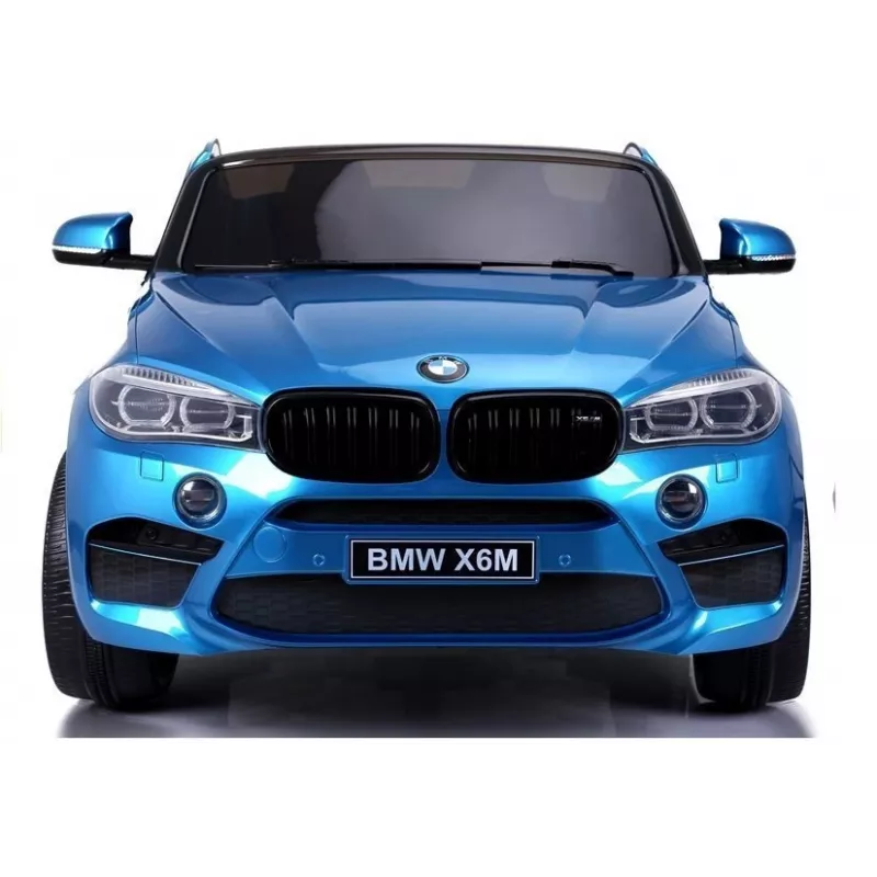 PETMEX Accu-aangedreven kinderauto BMW X6M Blauw gelakt