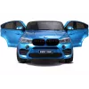 PETMEX Accu-aangedreven kinderauto BMW X6M Blauw gelakt