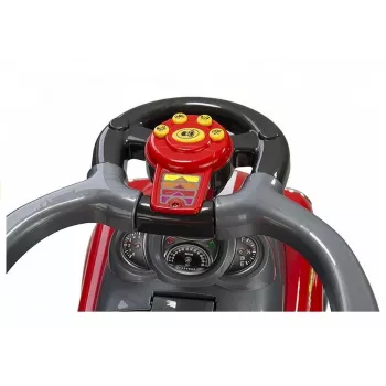 PETMEX ride-on met duwbeugel rood