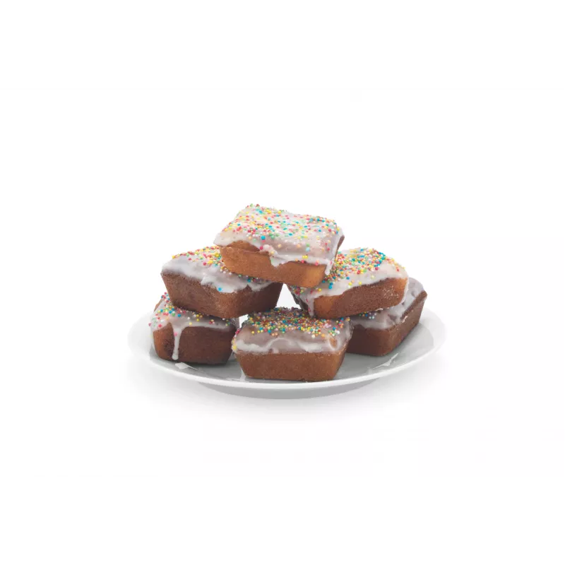 Petra PT5921DEKF Cake Maker – 7 minitaartjes/cupcakes/donuts, 700W, anti-aanbak, zwart